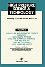 Cover: Molecular and Chemical Physics, Chemistry, Biological Effects, Geo and Planetary Sciences, New Resources, Dynamic Pressures, High Pressure Safety - Elsevier