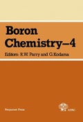 Cover: Boron Chemistry - 4 - Elsevier