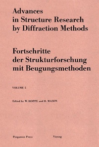 Enlarge image Cover: Advances in Structure Research by Diffraction Methods - Elsevier