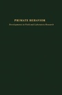 Cover: Primate Behavior - Academic Press