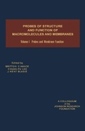 Cover: Probes and Membrane Function - Academic Press