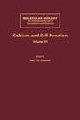 Cover: Calcium and Cell Function - Academic Press