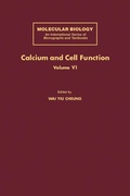 Cover: Calcium and Cell Function - Academic Press