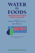 Cover: Water in Foods - Elsevier