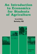 Cover: An Introduction to Economics for Students of Agriculture - Elsevier