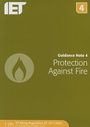 Cover: Guidance Note 4: Protection Against Fire - Institution of Engineering and Technology