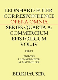 Abbildung von: Correspondence of Leonhard Euler with Christian Goldbach - Birkhäuser