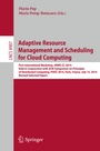 Cover: Adaptive Resource Management and Scheduling for Cloud Computing - Springer