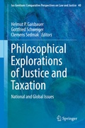 Cover: Philosophical Explorations of Justice and Taxation - Springer