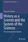 Cover: History as a Science and the System of the Sciences - Springer
