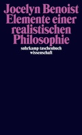 Cover: Elemente einer realistischen Philosophie - Suhrkamp