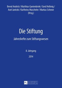 Enlarge image Cover: Die Stiftung - Peter Lang Verlag