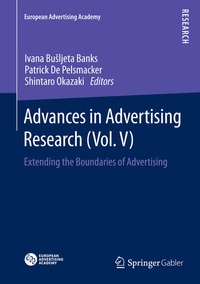 Enlarge image Cover: Advances in Advertising Research (Vol. V) - Springer Gabler
