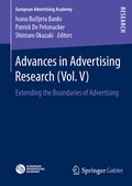 Cover: Advances in Advertising Research (Vol. V) - Springer Gabler