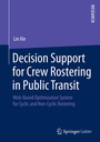 Cover: Decision Support for Crew Rostering in Public Transit - Springer Gabler
