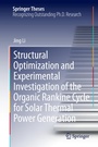 Cover: Structural Optimization and Experimental Investigation of the Organic Rankine Cycle for Solar Thermal Power Generation - Springer