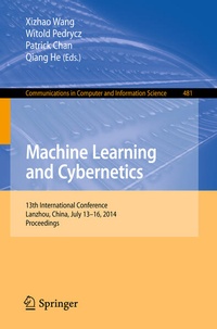 Enlarge image Cover: Machine Learning and Cybernetics - Springer