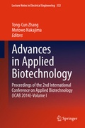 Cover: Advances in Applied Biotechnology - Springer