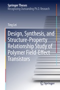 Cover: Design, Synthesis, and Structure-Property Relationship Study of Polymer Field-Effect Transistors - Springer