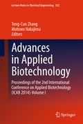 Cover: Advances in Applied Biotechnology - Springer