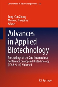 Enlarge image Cover: Advances in Applied Biotechnology - Springer