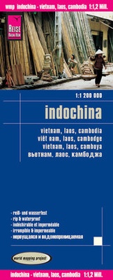 Abbildung von: Reise Know-How Landkarte Indochina (1:1.200.000) Vietnam, Laos, Kambodscha - Reise Know-How Verlag Peter Rump GmbH