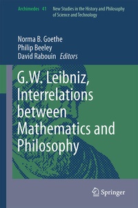 Abbildung von: G.W. Leibniz, Interrelations between Mathematics and Philosophy - Springer