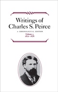 Cover: Writings of Charles S. Peirce: a Chronological Edition, Volume 3 - Indiana University Press
