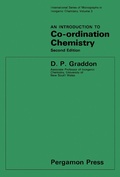 Cover: An Introduction to Co-Ordination Chemistry - Elsevier