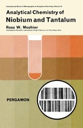 Cover: Analytical Chemistry of Niobium and Tantalum - Elsevier
