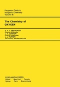 Cover: The Chemistry of Oxygen - Elsevier