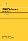 Cover: The Chemistry of Chromium, Molybdenum and Tungsten - Elsevier