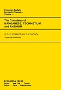 Cover: The Chemistry of Manganese, Technetium and Rhenium - Elsevier