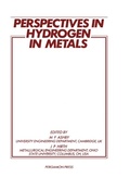 Cover: Perspectives in Hydrogen in Metals - Elsevier