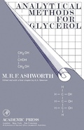 Cover: Analytical Methods for Glycerol - Academic Press