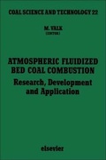 Cover: Atmospheric Fluidized Bed Coal Combustion - Elsevier