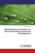 Cover: Identification of Criteria for the Sustainable Ecotourism Management - LAP Lambert Academic Publishing