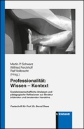 Cover: Professionalit&auml;t: Wissen - Kontext - Verlag Julius Klinkhardt