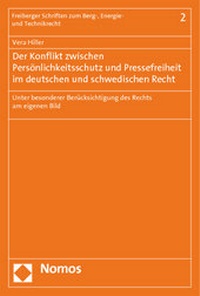 Abbildung von: Der Konflikt zwischen Persönlichkeitsschutz und Pressefreiheit im deutschen und schwedischen Recht - Nomos