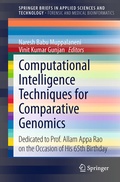Cover: Computational Intelligence Techniques for Comparative Genomics - Springer