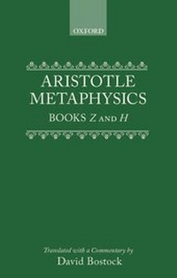Enlarge image Cover: Metaphysics Books Z and H - Clarendon Press