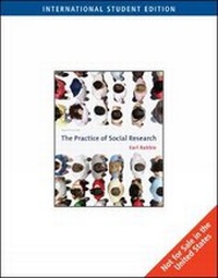 Enlarge image Cover: The Practice of Social Research - Wadsworth Publishing Co Inc