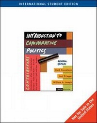Enlarge image Cover: Introduction to Comparative Politics - Wadsworth Publishing Co Inc
