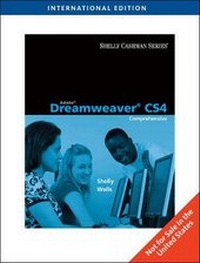 Enlarge image Cover: Adobe (R) Dreamweaver (R) CS4 - South-Western