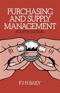 Cover: Purchasing and Supply Management - Chapman and Hall