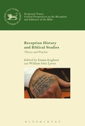 Cover: Reception History and Biblical Studies - T.& T.Clark Ltd