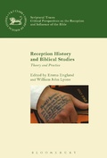 Cover: Reception History and Biblical Studies - T.& T.Clark Ltd