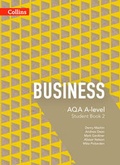 Cover: AQA A-level Business - Student Book 2 - Collins Educational