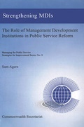 Cover: Strengthening Management Development Institutions - Commonwealth Secretariat