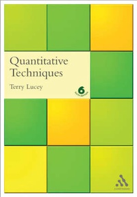 Enlarge image Cover: Quantitative Techniques - Cengage Learning EMEA